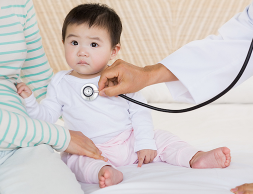 Baby Getting Vaccine